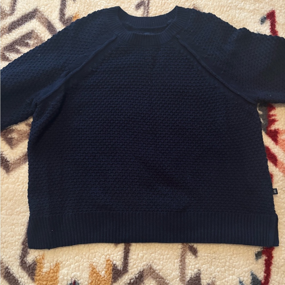 GAP women’s  Navy Blue Crewneck Sweater